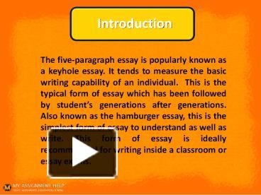 keyhole essay