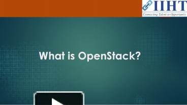 Ppt Openstack Certification Openstack Training Openstack Courses