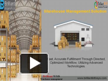 PPT – Warehouse Inventory Management System PowerPoint Presentation ...