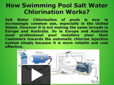 salt water pool electricity cost