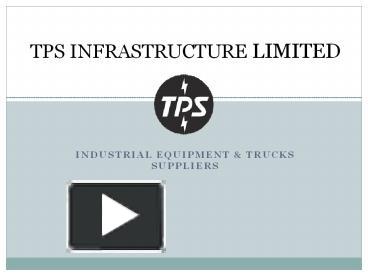 PPT – Industrial Equipment & Trucks Suppliers PowerPoint Presentation ...