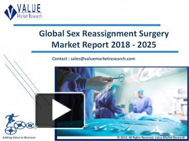 Ppt Sex Reassignment Surgery Market Trends And Forecast To