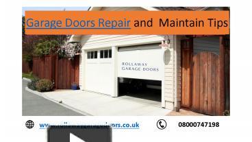 Ppt Garage Doors Repair And Maintain Tips Powerpoint