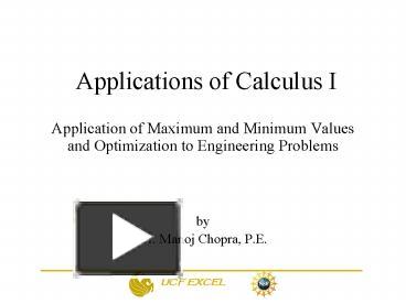 calculus ppt applications zdc1z