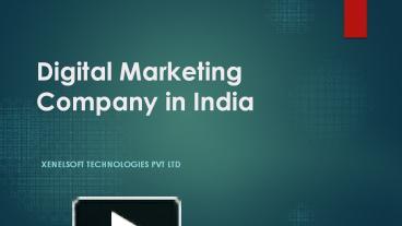 Ppt Best Digital Marketing Company In India Powerpoint Presentation