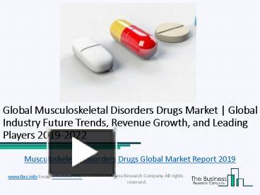 PPT – Global Musculoskeletal Disorders Drugs Market Report 2019 ...