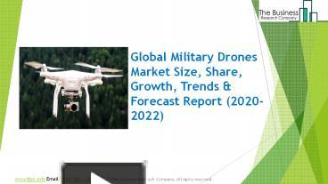 PPT – Military Drones Market Size, Share, Growth And Trends PowerPoint ...