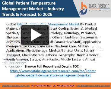 PPT – Patient Temperature Management Market PowerPoint Presentation ...