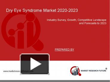 PPT – Dry Eye Syndrome Market 2020 PowerPoint Presentation | Free To ...