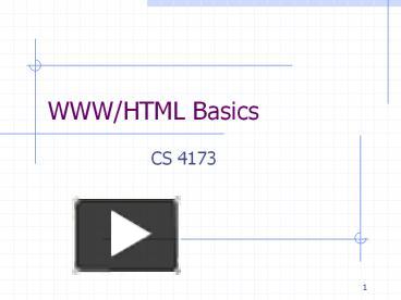 PPT – HTML Basics PowerPoint Presentation | Free To Download - Id ...