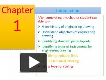 PPT – Engineering Drawing PowerPoint Presentation | Free To Download ...