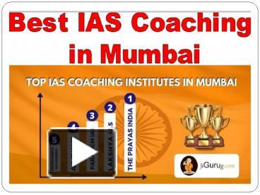 Ppt Top Ias Coaching Center In Mumbai Jigurug Powerpoint