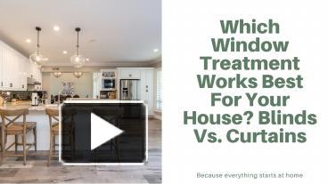 PPT – Which Window Treatment Works Best For Your House? Blinds Vs ...