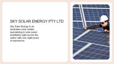 Ppt Solar Panel Installation Brisbane Powerpoint Presentation Free