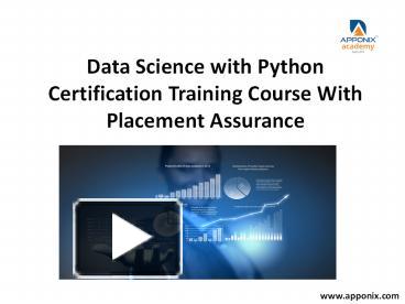 PPT – DATA SCIENCE COURSE WITH PYTHON MACHINE LEARNING PowerPoint ...