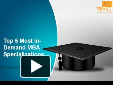 PPT – Top Most In-demand MBA Specializations And The Scope PowerPoint ...