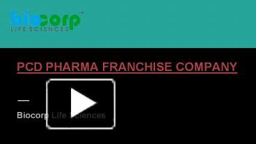 Ppt Pcd Pharma Franchise Company Powerpoint Presentation Free To