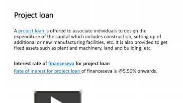 PPT – Project Loan PowerPoint Presentation | Free To Download - Id ...