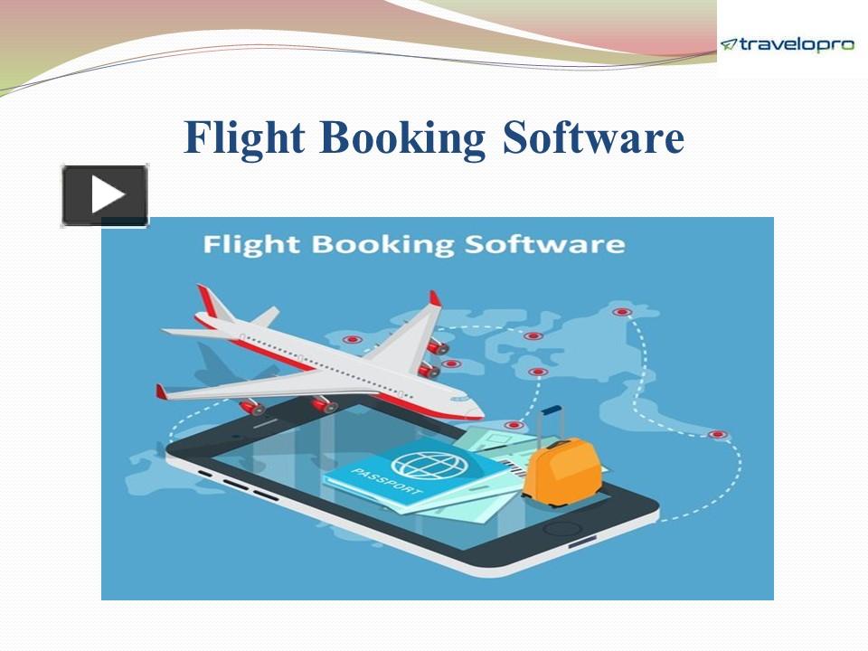 PPT Flight Booking Software 1 PowerPoint Presentation Free To