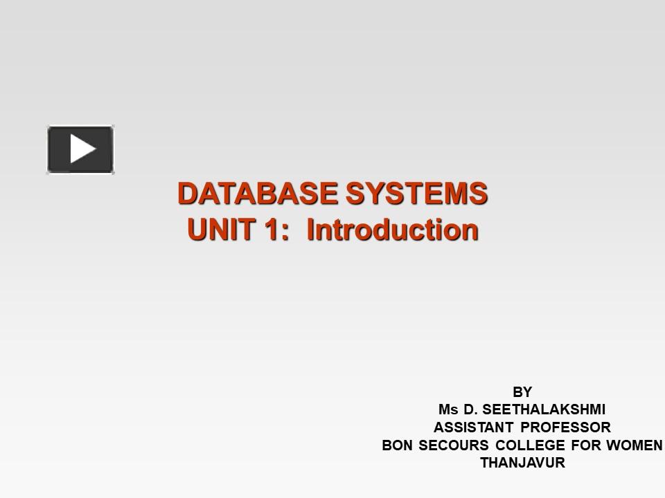 Ppt Database Systems Powerpoint Presentation Free To Download Id Cd Yje N