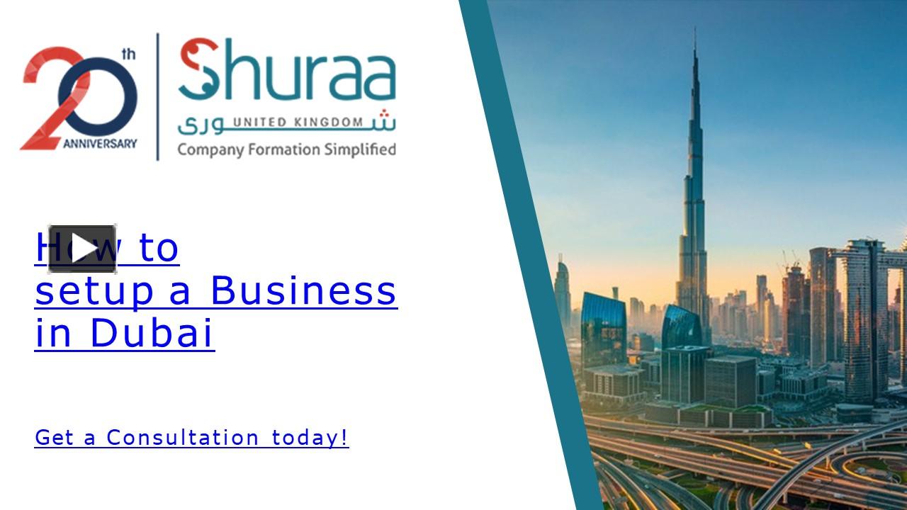 PPT – Key Steps To Set Up A Business In Dubai PowerPoint Presentation ...