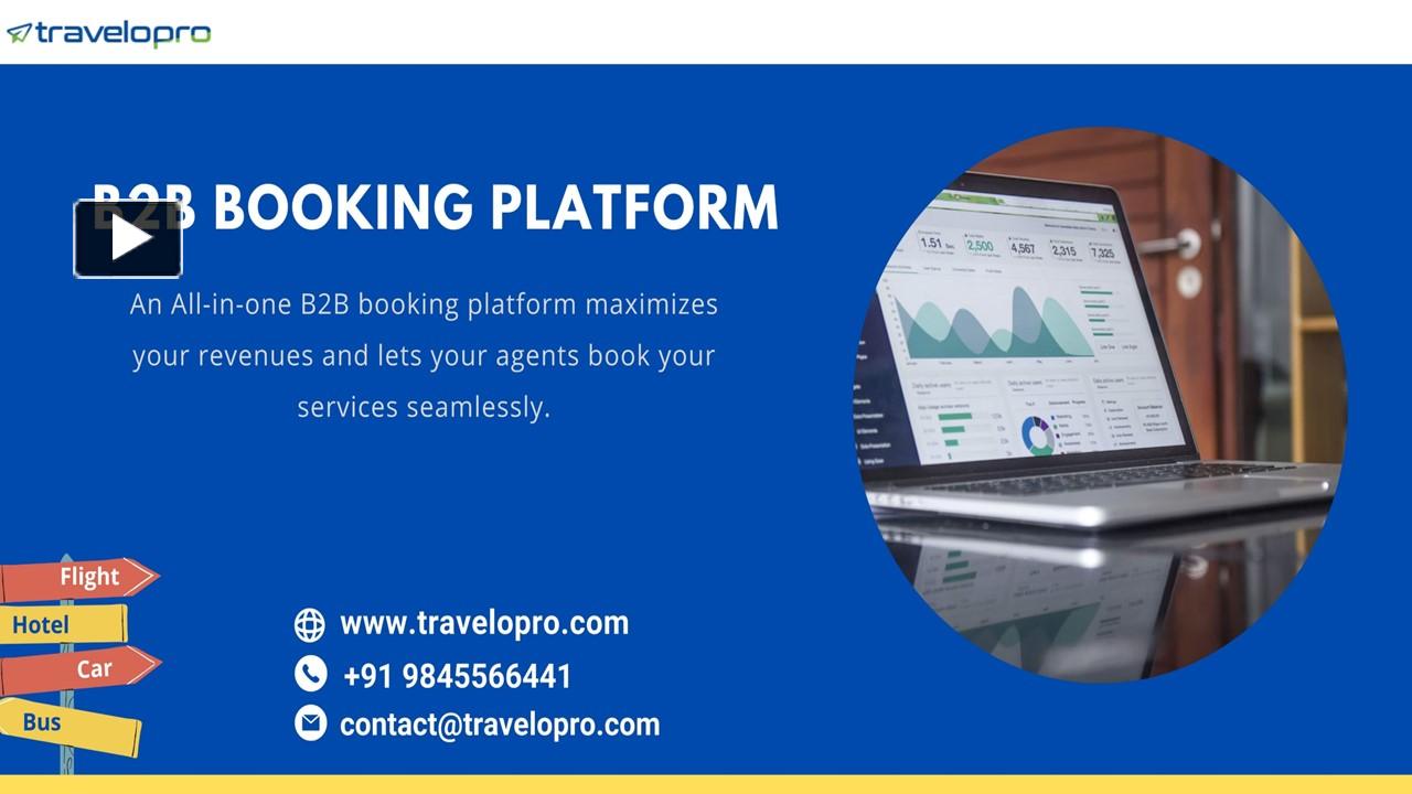 PPT – B2B Booking Platform | B2B Travel Portal PowerPoint Presentation ...