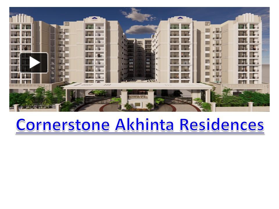 Ppt Best Premium Apartment In Btm Layout Cornerstone Akhinta