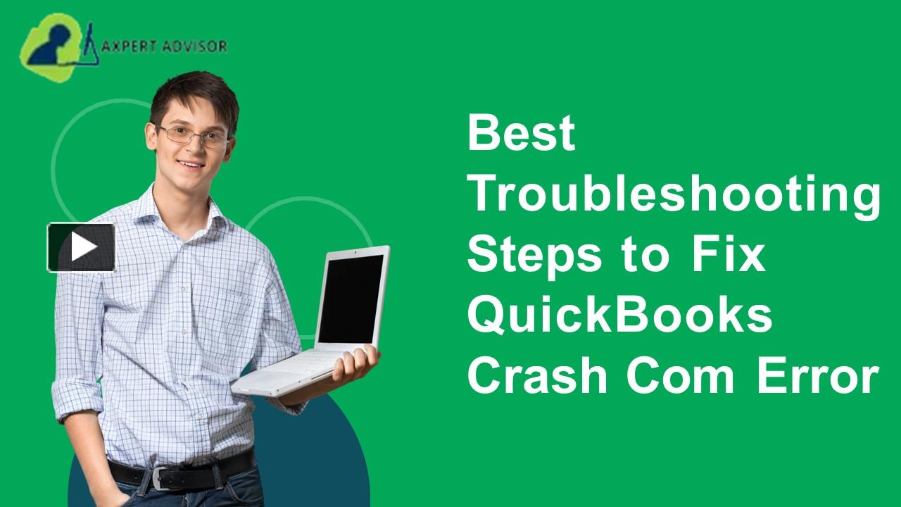 PPT How To Fix QuickBooks Crash Error Unable To Mail Invoices