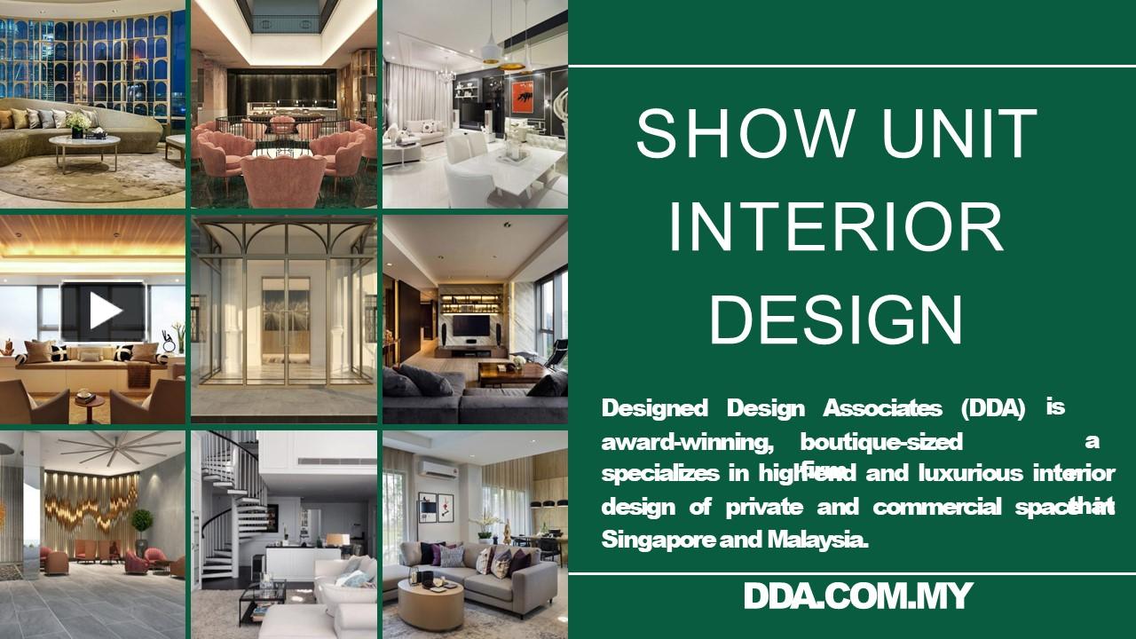 PPT – Show Unit Interior Design - DDA MY PowerPoint Presentation | Free ...