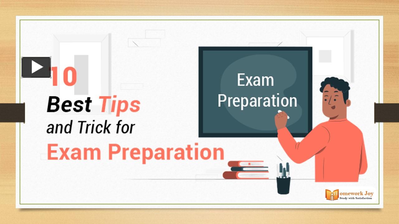 Ppt 10 Best Tips And Trick Exam Preparation Powerpoint Presentation Free To Download Id 4135