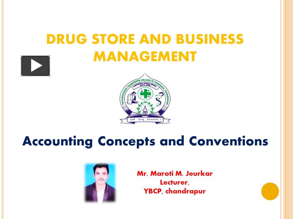 PPT – Accounting Concepts And Conventions PowerPoint Presentation ...