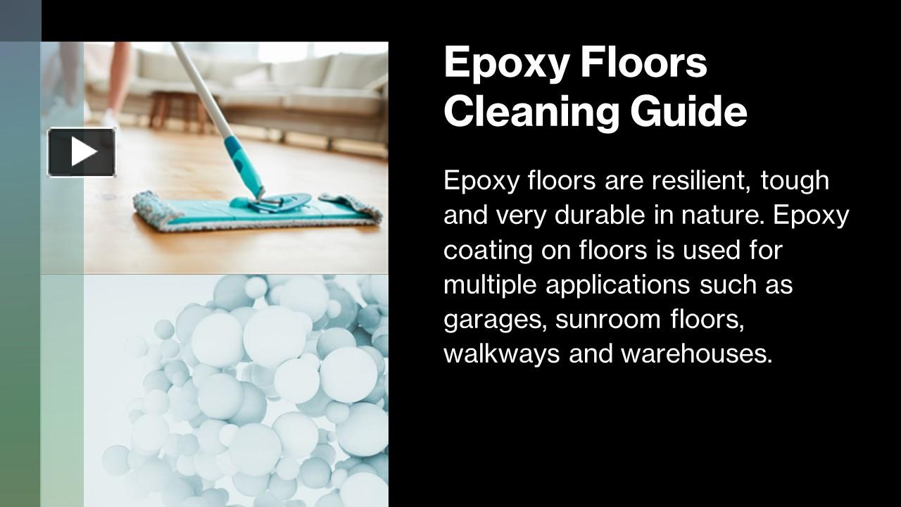 Ppt Epoxy Floors Cleaning Guide Powerpoint Presentation Free To Download Id 9548b7 M2zkn 2509