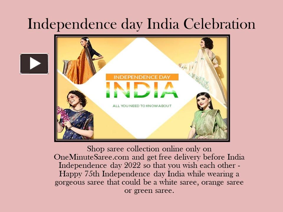 Ppt Independence Day India Celebration Powerpoint Presentation Free