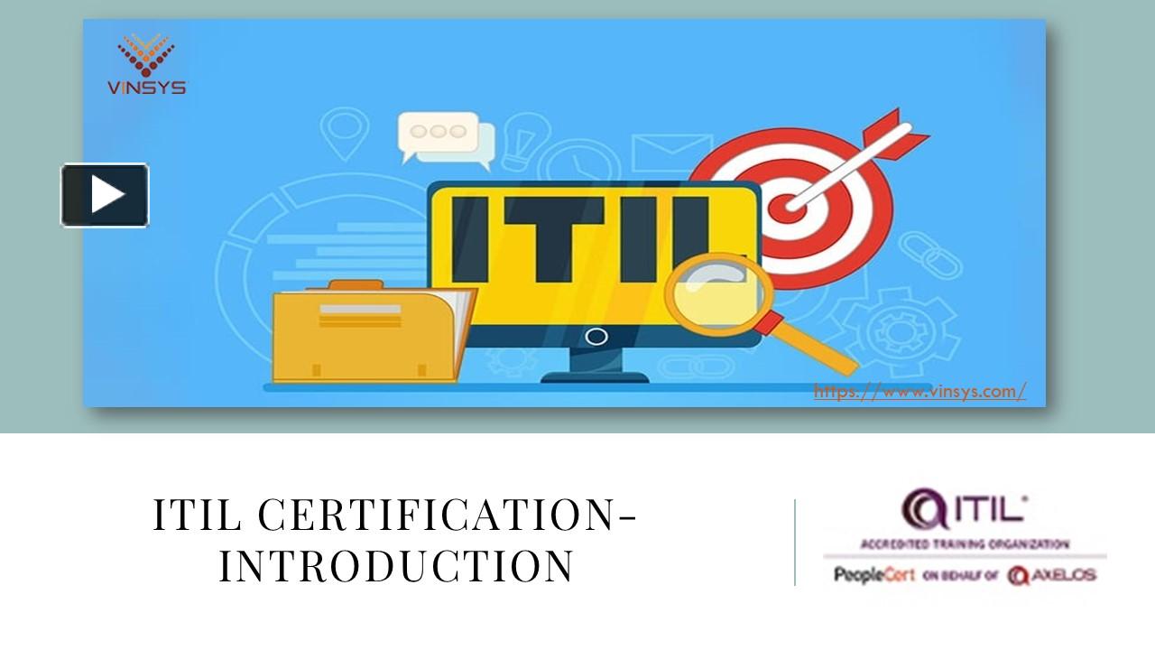 Ppt Itil V4 Certification Training Course Vinsys Powerpoint