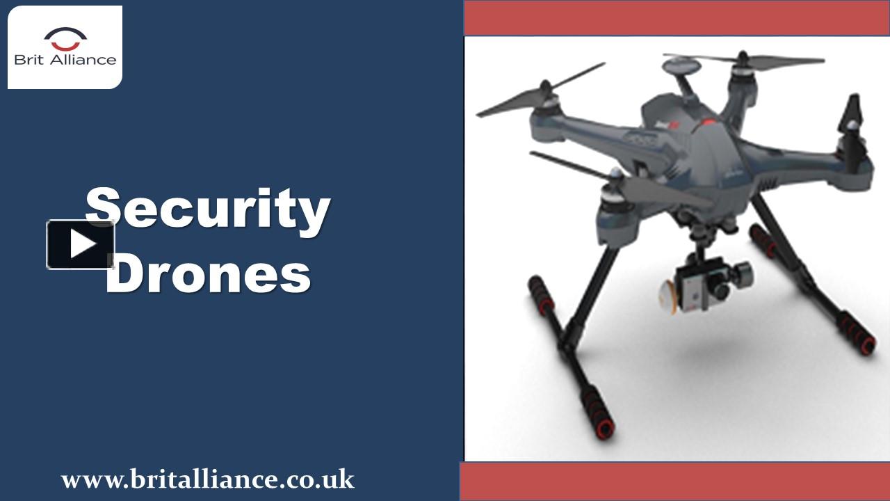 PPT – Security Drones PowerPoint Presentation | Free To Download - Id ...