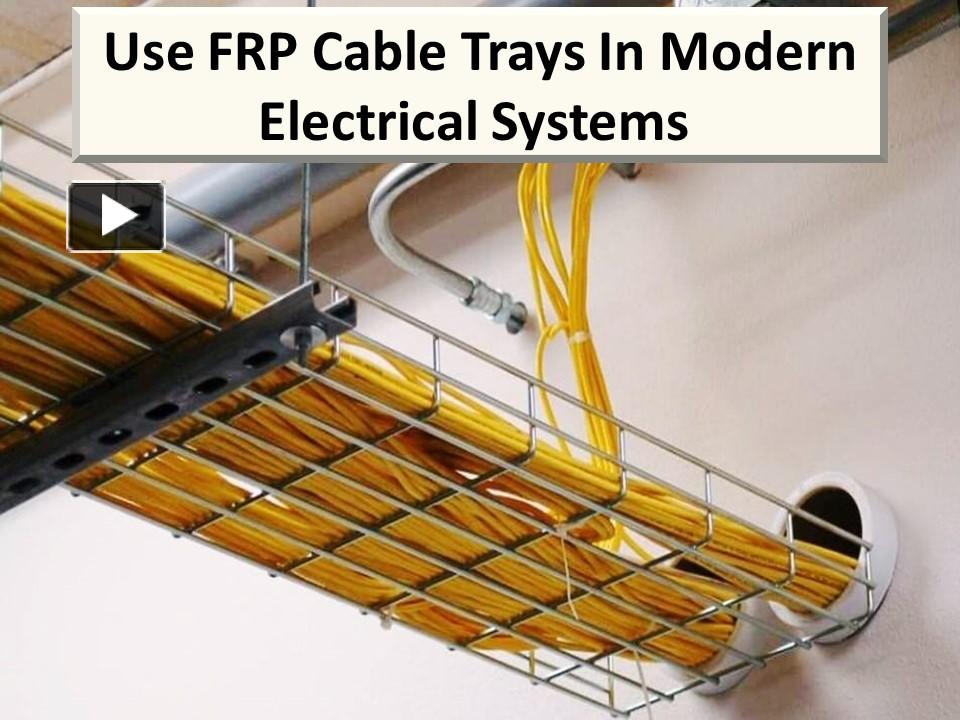 Ppt Prominent Types Of Cable Trays Powerpoint Presentation Free To Download Id F Ytlmz