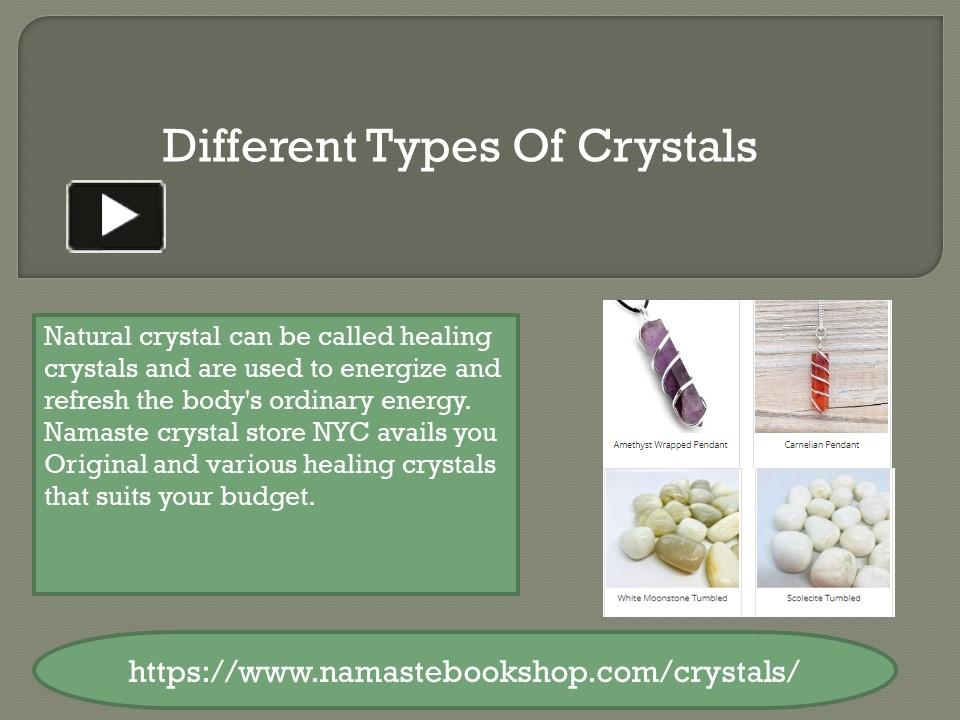 PPT – Different Types Of Crystals PowerPoint presentation | free to