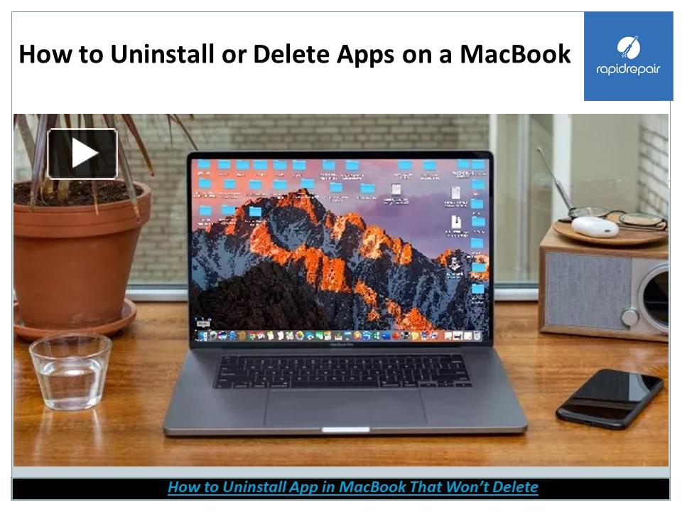 PPT – How To Uninstall App In MacBook That Won’t Delete PowerPoint ...