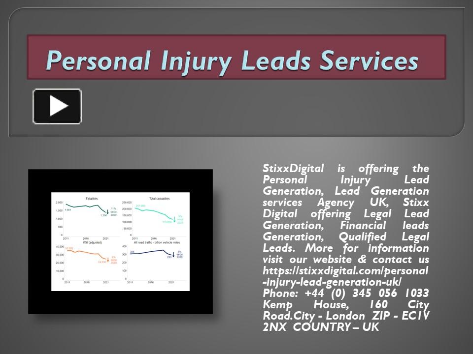 Ppt Personal Injury Leads Services Powerpoint Presentation Free To