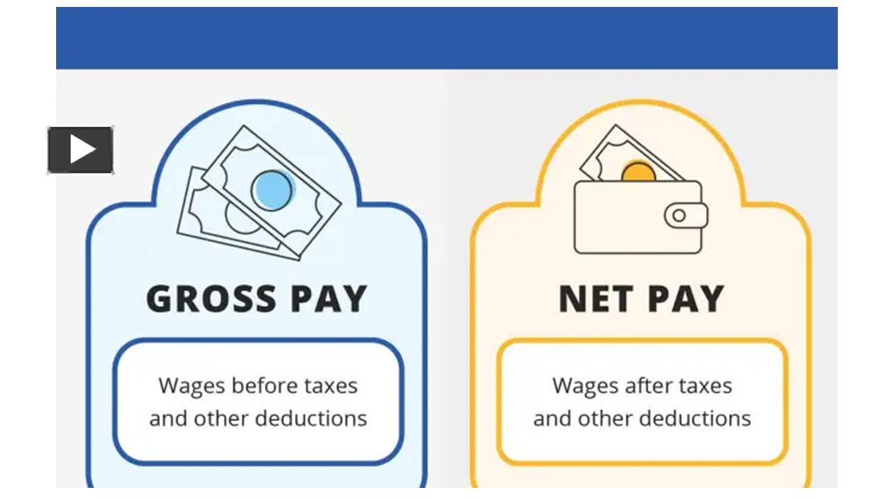 ppt-the-difference-between-gross-pay-and-net-pay-powerpoint