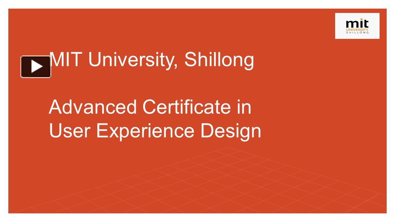 ppt-advanced-certificate-in-user-experience-design-powerpoint