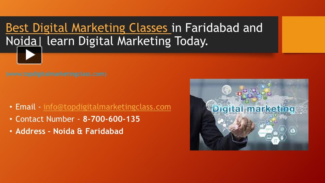 Ppt Digital Marketing Institute In Faridabad And Ghaziabad Learn