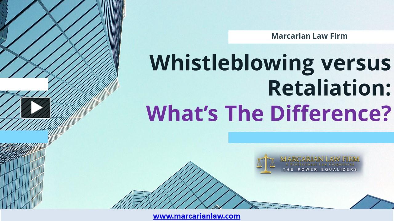 ppt-what-s-the-difference-between-whistleblowing-and-retaliation