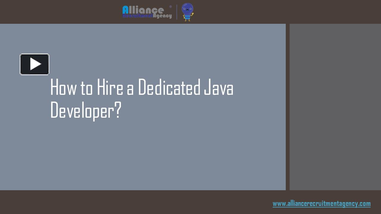 Ppt Hire The Best Java Programmer Available Online Powerpoint Presentation Free To Download