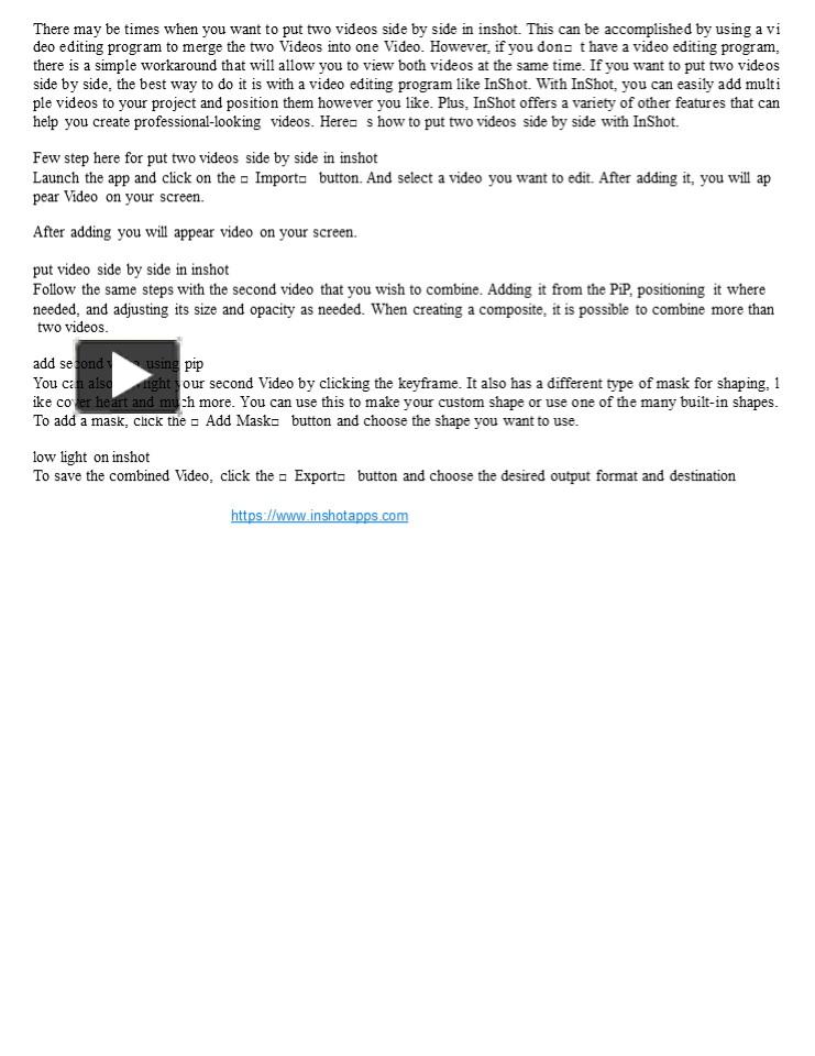 ppt-how-to-put-two-videos-side-by-side-in-inshot-powerpoint