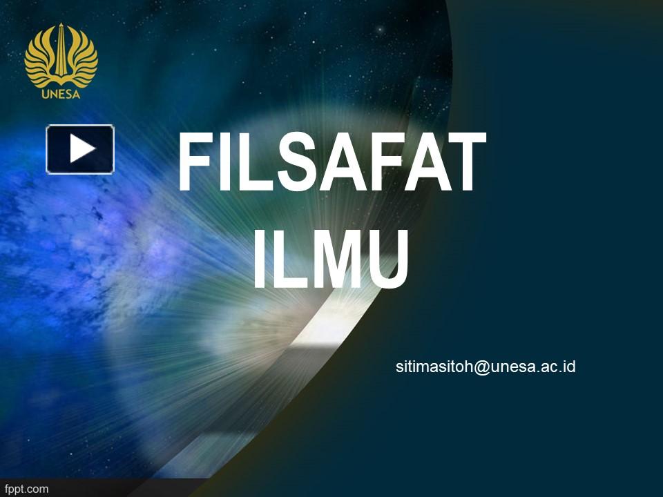 Ppt Filsafat Ilmu Powerpoint Presentation Free To Download Id