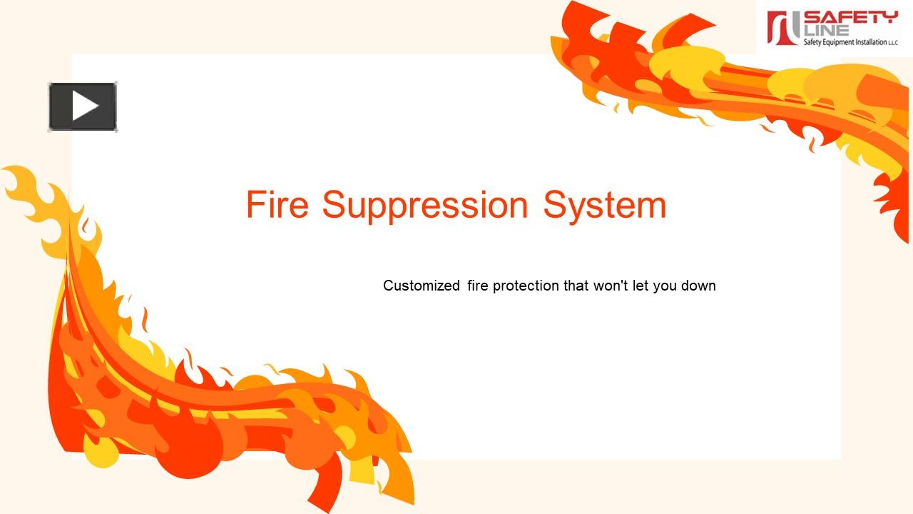 PPT – Fire Suppression System PowerPoint Presentation | Free To View ...