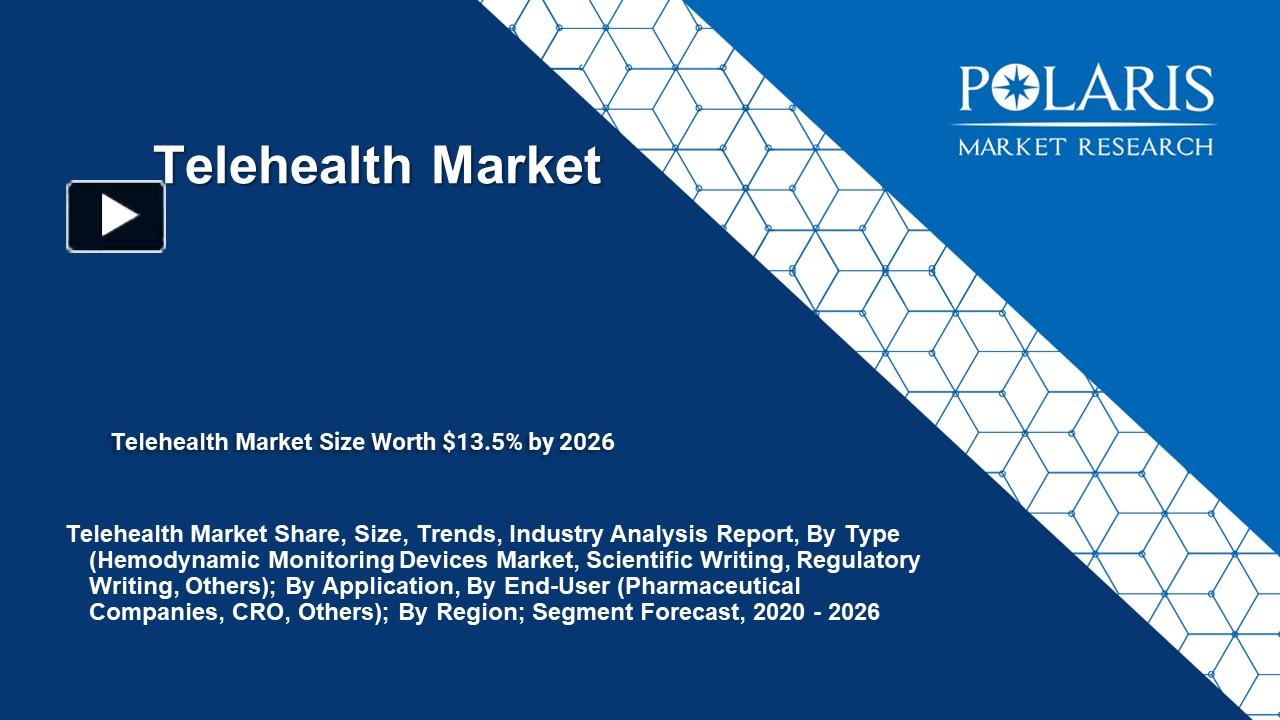 PPT – The Global Telehealth Market Size Is Estimated To Grow At A CAGR ...