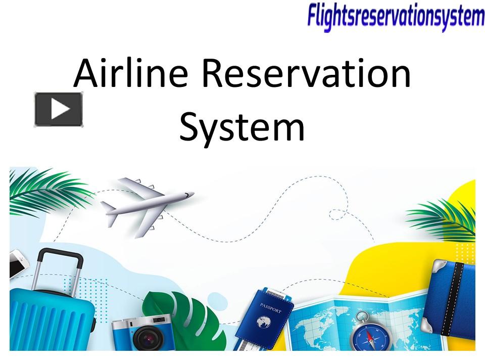 PPT – Airline Reservation System PowerPoint Presentation | Free To ...