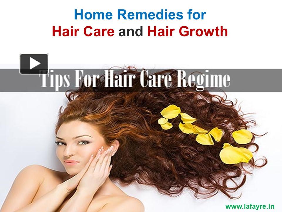 Ppt Home Remedies For Hair Care And Hair Growth Powerpoint